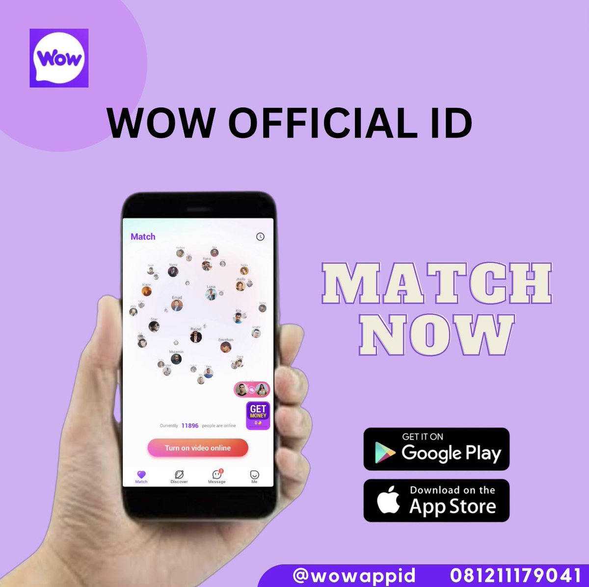 himoliveofc's tweet photo. MATCH NOW!
Host Aplikasi Wow Video Chat
Gaji 50K - 1Jt perhari, WD sendiri setiap hari
Gratis tidak dipungut biaya
#wowindonesia #wowvideo #wowappid #gajian
#kerjadarirumah #hostindonesia
#hostaplikasilive #videochat 
#lowongankerja #lokerwfh #hostcantik #livu #chamet #hostlive https://t.co/Dtlf5aDLs0