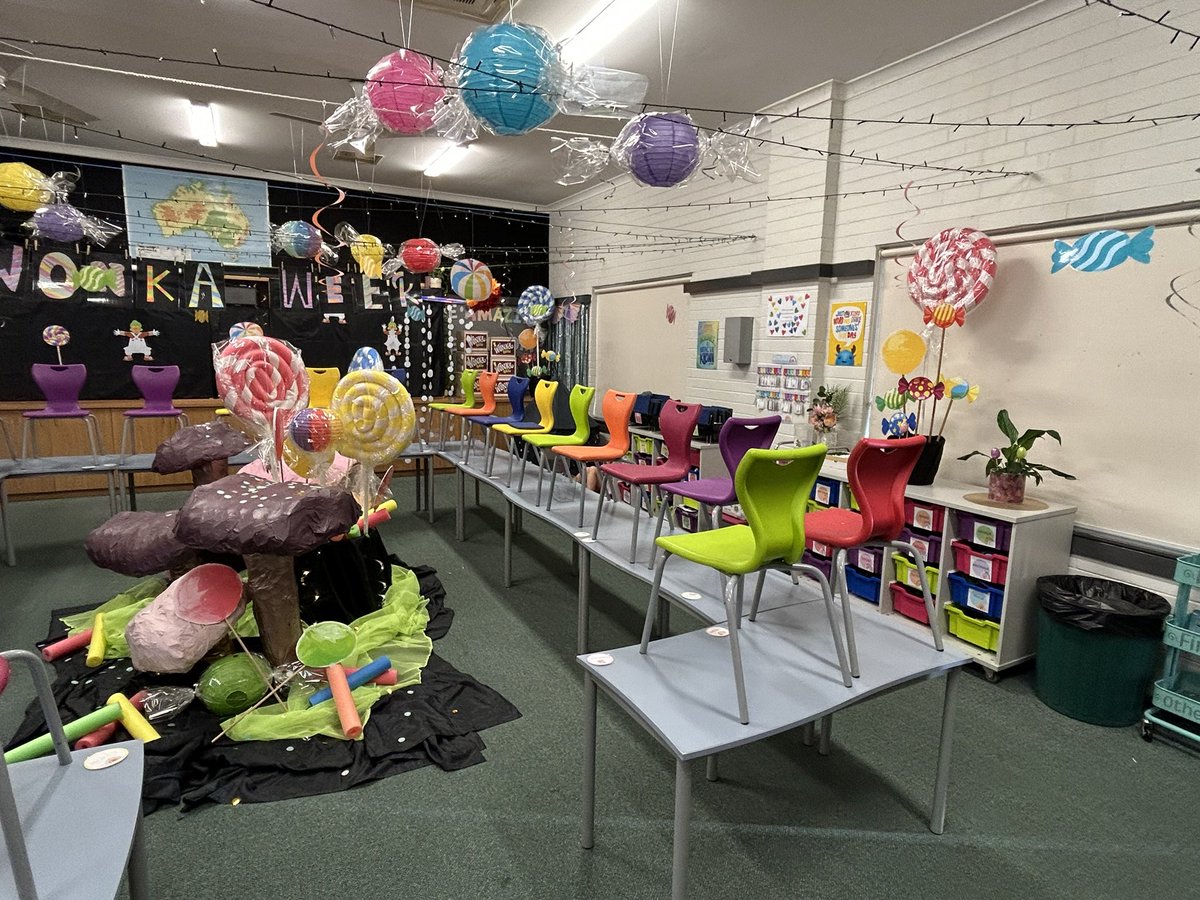 Eli_Crutto's tweet photo. Wonka Week in Year 4! Such an exciting week ahead! #ololnoll #year4 #charlieandthechocolatefactory @Blakey2308 @JosephineVivan1 @daniellewardro2 @JennBro73380481 https://t.co/oWXZQcj66n