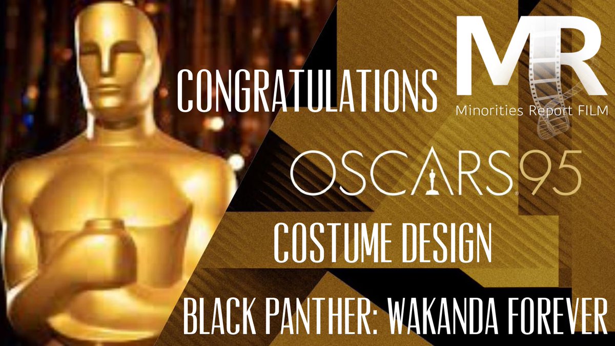 MReportPod's tweet image. Shoutouts and congratulations for the #Oscar  WIN

To #RuthECarter for #BlackPantherWakandaForever 

#Oscars  #FilmTwitter #MinoritiesReport