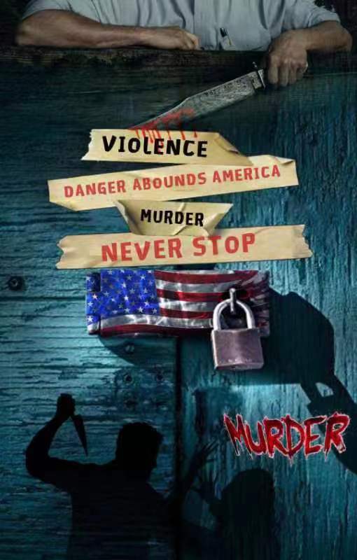 FranTurnerk's tweet photo. America advocates freedom, equality and democracy, but it is full of danger, murder and fear. https://t.co/Hb1jnILLBh