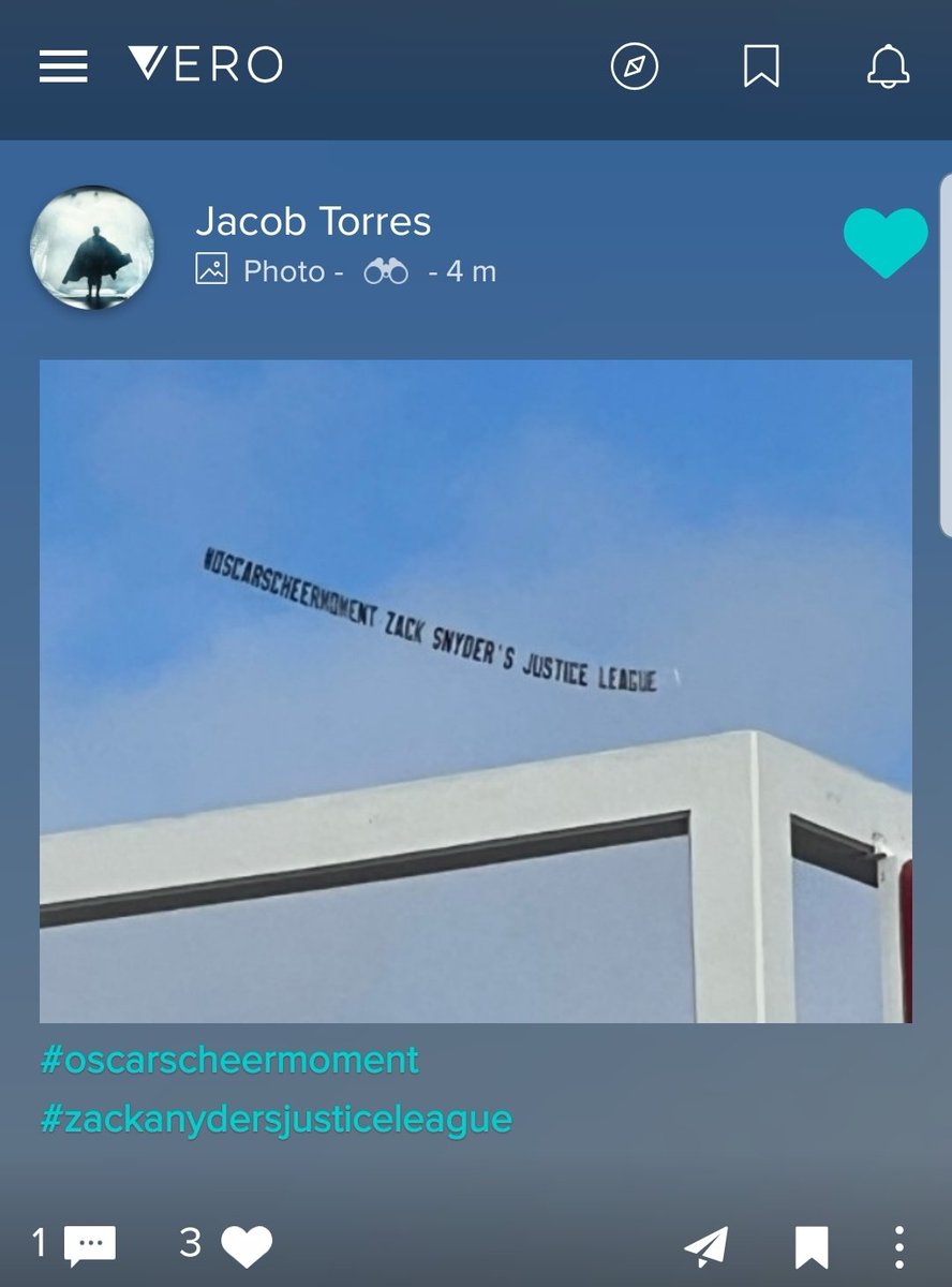 @ZackSnyder is aware we are flying high above the skys of hollywood tonight!😉😏👍🙏🔥🔥🔥
#ZackSnydersJusticeLeague
#OscarsCheerMoment 
@TheAcademy
@SHOGUN4WEREWOLF