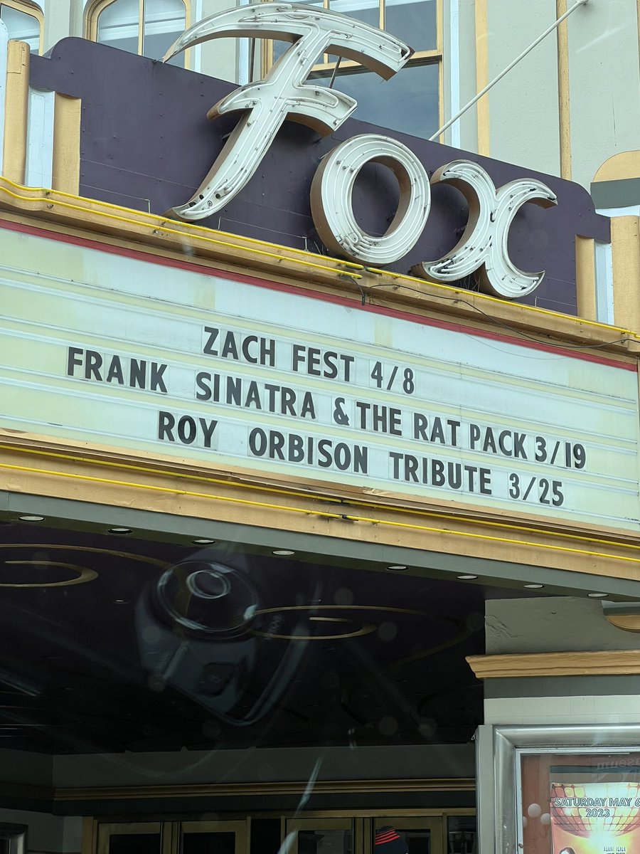 zach_fest's tweet photo. The Second Annual Zach Fest at The Fox Theatre in Redwood City, CA https://t.co/td7PTKHhVg