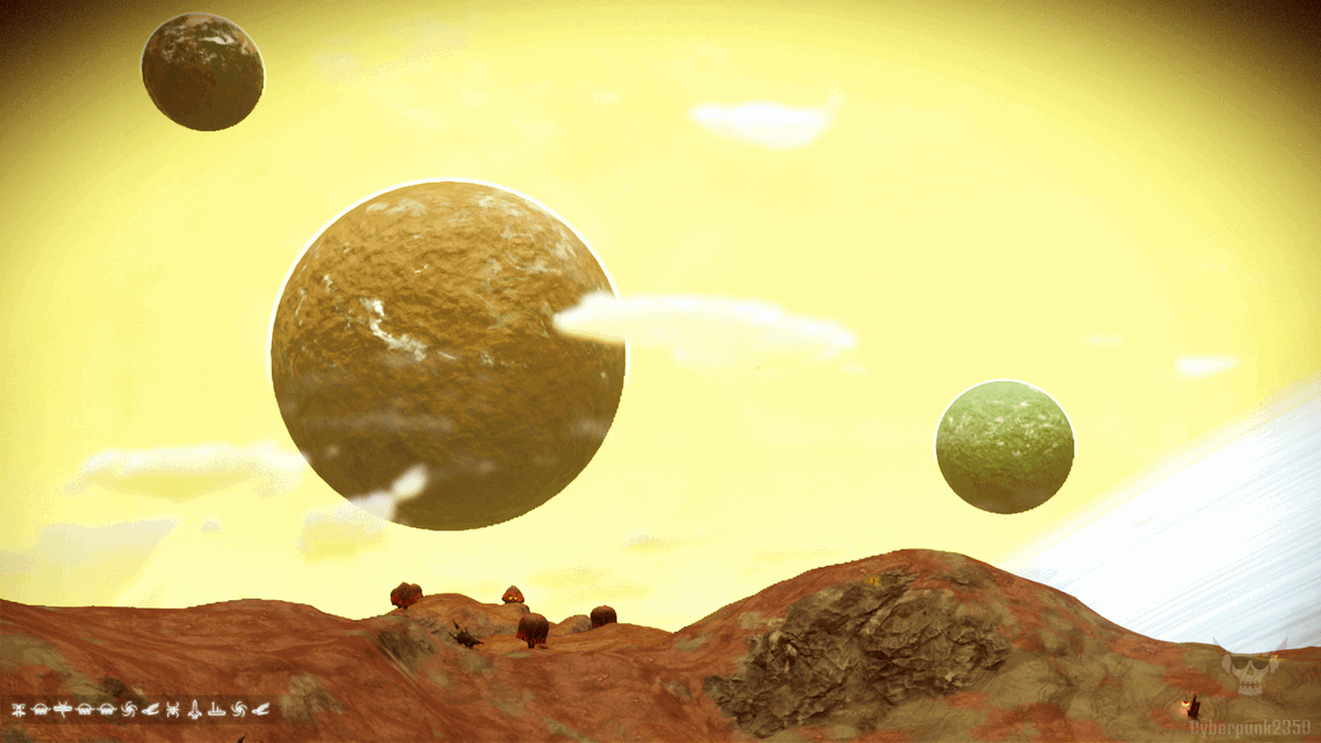 cyberpunk2350's tweet photo. Yellow Morning Traveler Take Warning
Game: #NoMansSky
Dev: #HelloGames
Taken: 2020 09 28
Version: 3.01 (Origins)
Platform: #XB1
@NoMansSky
@HelloGames
#NoMansSkyOrigins #NoMansSky2020 #NMS #NoMansSkyCommunity #NoMansSkyPhotography #VirtualPhotography #InGamePhotography #NMSXBox https://t.co/HWAxfN3uVT