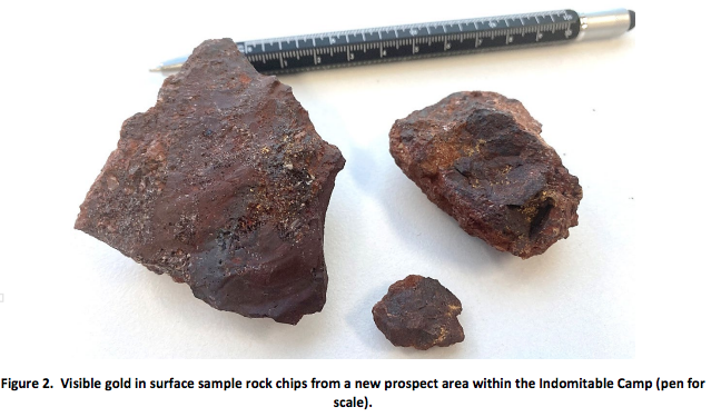 It's all happening on site!
Geo's looking forward to drilling and following up on great results from Indomitable last year plus additional regional targets.
Always good to be testing targets with visible gold 

bit.ly/3ZJ5m5x

#gold #sandstonegoldproject 

$AME $AME.ax