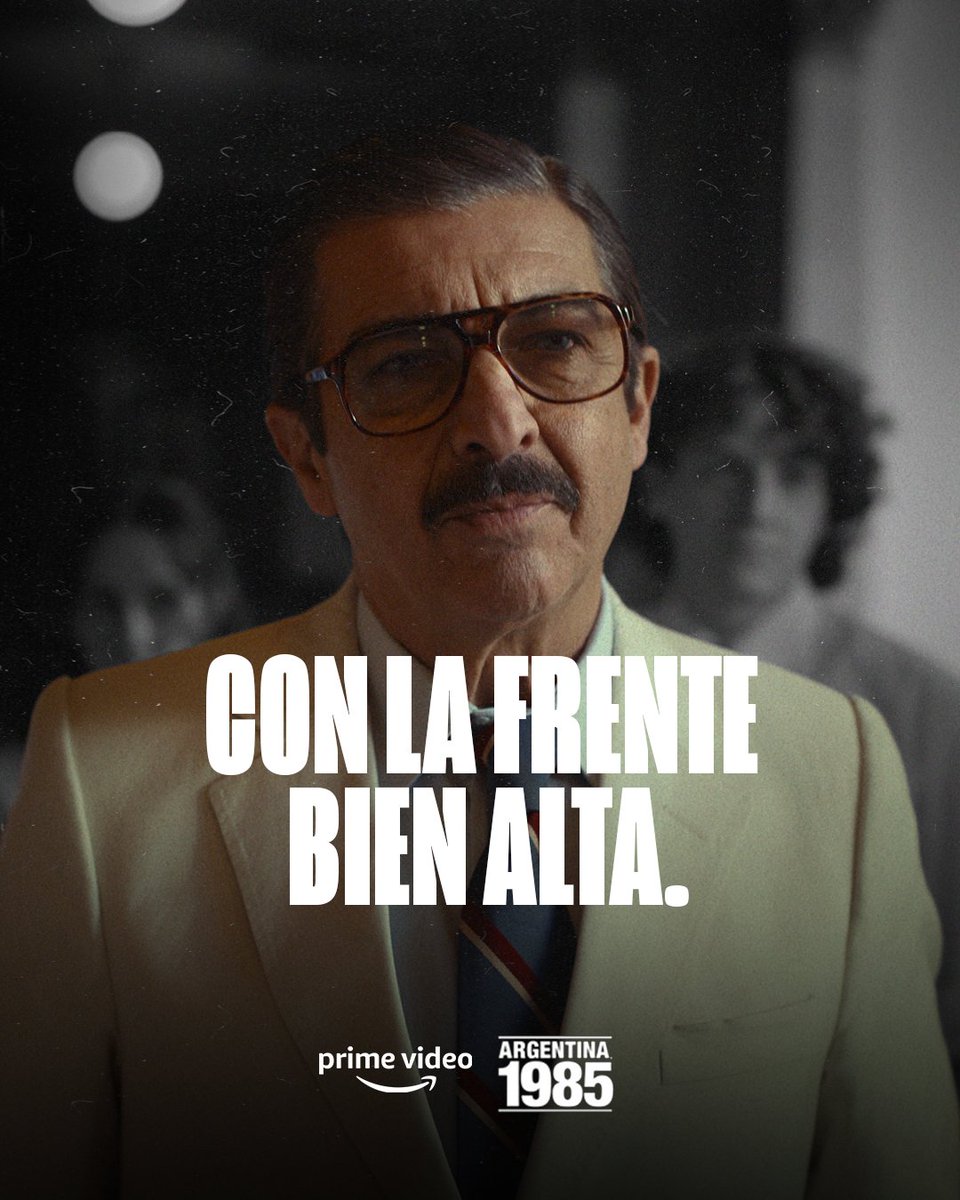 Orgullosos de esta película que igual quedará en la historia.​

#Argentina1985 #Oscars95 #VamosPorElTercero #PrimeEnLosOscars #PrimeVideoLAT #Oscars2023 #Oscar