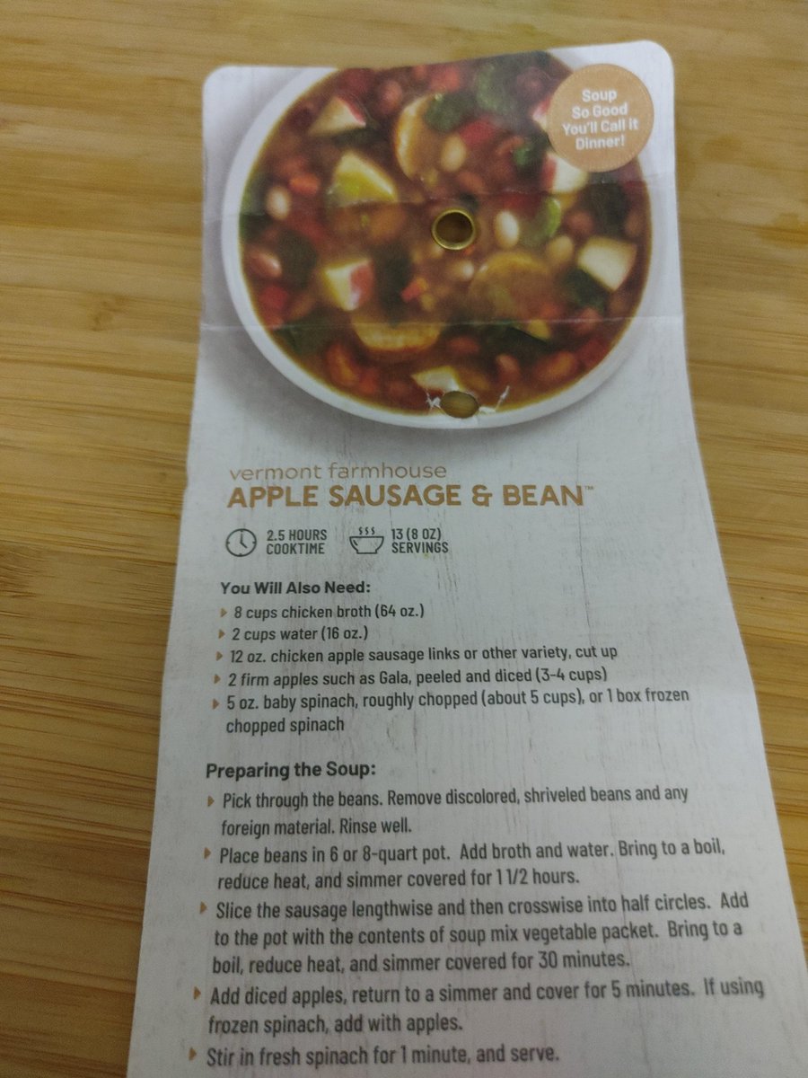 LadyDi1002's tweet photo. Some times you gotta throw a soup in the crockpot and let it do what it do
#AppleSausage

#LottaBeans

#ChickPeas

#ColdWeatherFood

#RainyWeatherFood

#FoodForTheSoul https://t.co/XAKs37NsIp