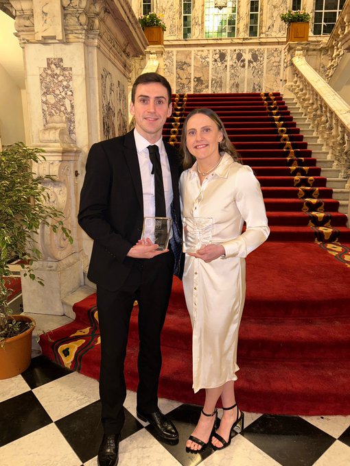 The Walsh siblings win female and male Sport’s Personality of the Year Awards at the Belfast Sports awards.