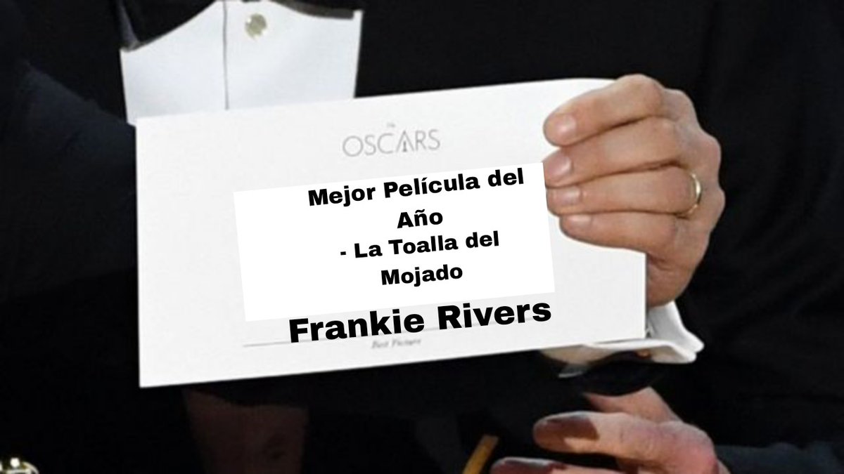 AlexCVEVO's tweet photo. Y el ganador a mejor película es...
#Oscars https://t.co/RvAhzdDH10