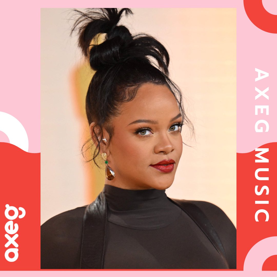 AxegMusic's tweet photo. #Rihanna looking stunning at the #Oscars 🖤
#Oscars2023 #axegmusic https://t.co/67jbKnqaoa