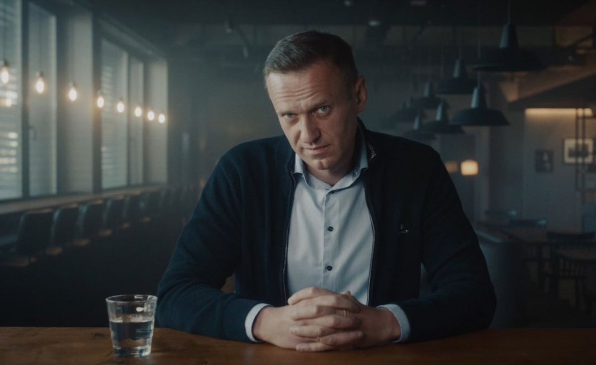 BREAKING: At the 95th Academy Awards, Navalny just won the Oscar for “Best Documentary.”  This is a documentary that Vladimir Putin, and sadly many Republicans in Congress, don’t want anyone to see.  It’s about a man who is locked behind bars, and was almost murdered by Putin,