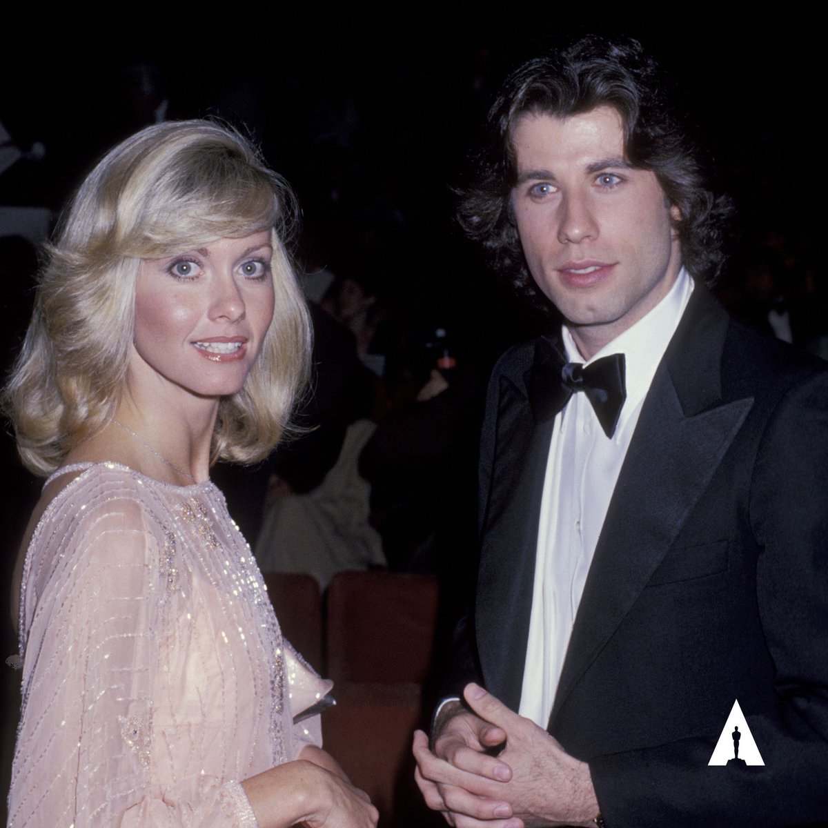 notgwendalupe's tweet photo. john travolta and olivia newton-john at the 50th oscar ceremony (1978) https://t.co/83wnbd6trq