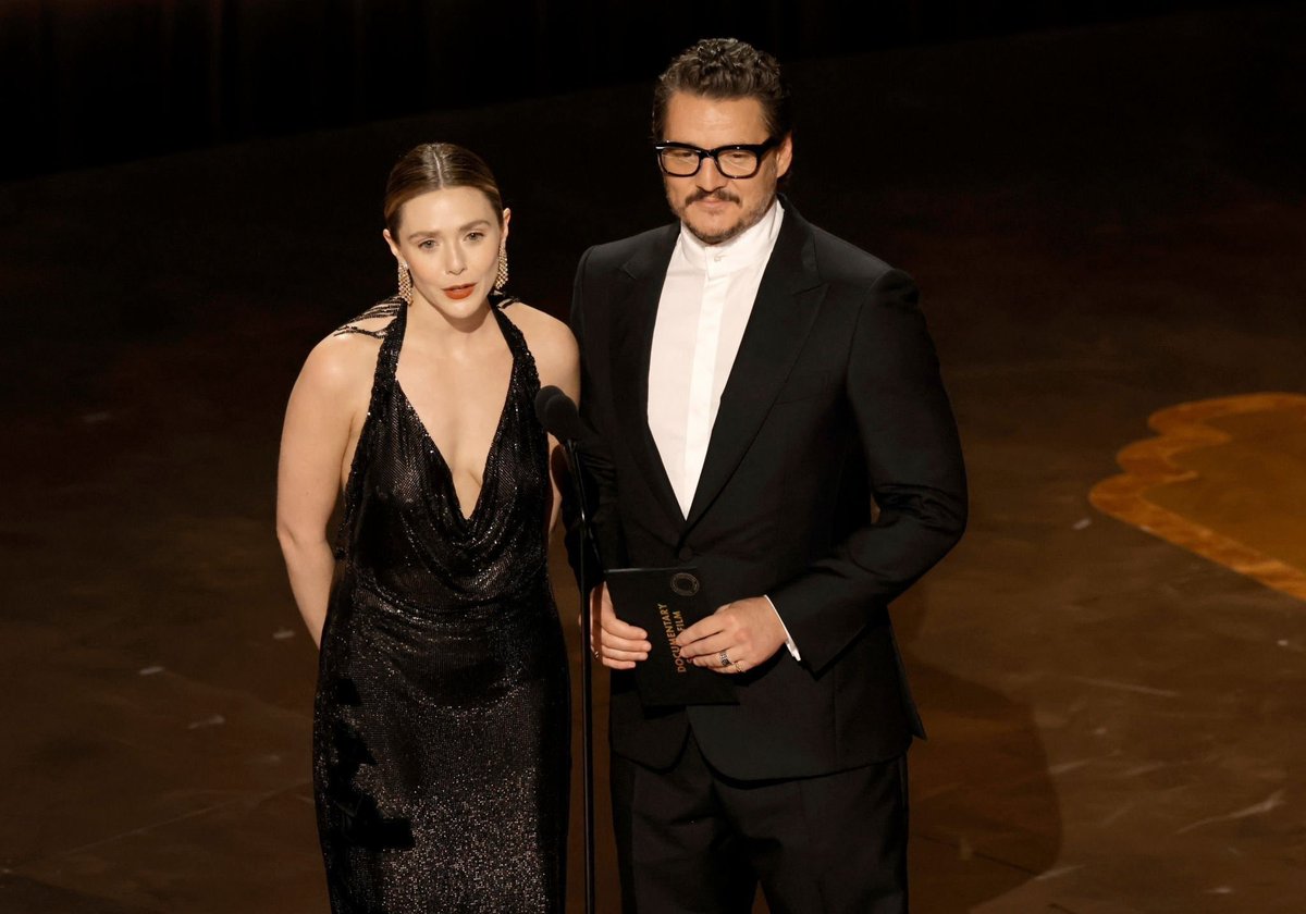 Elizabeth Olsen และ Pedro Pascal จ้าทุกคน