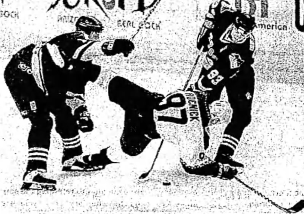 Arizona Sports History on Twitter: "3/12/97 – Jeremy Roenick