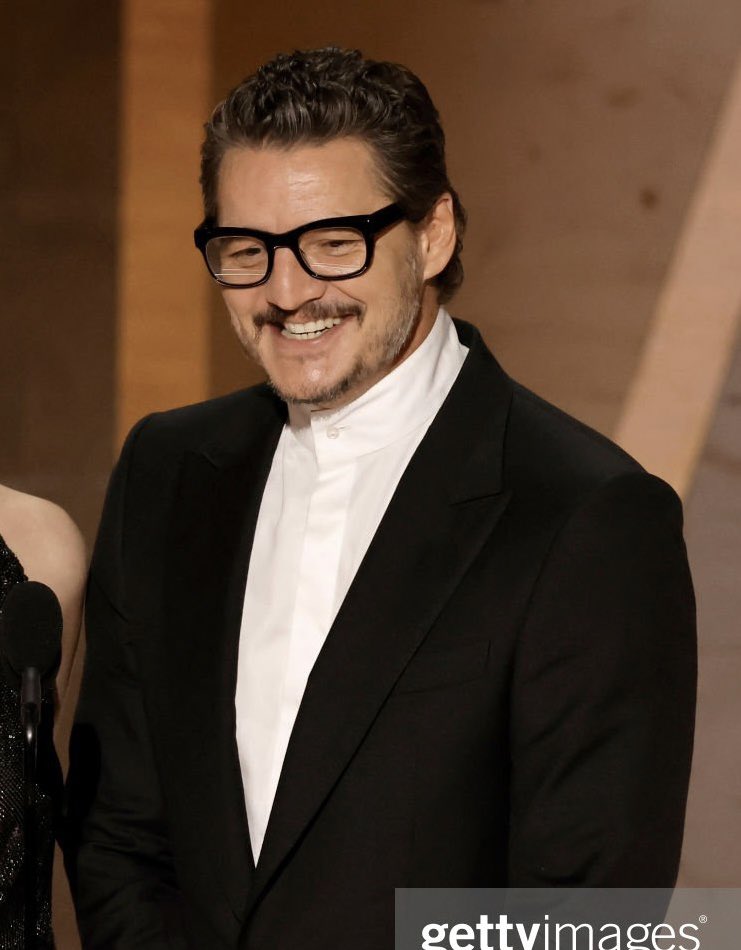 pedro pascal on stage I adore him