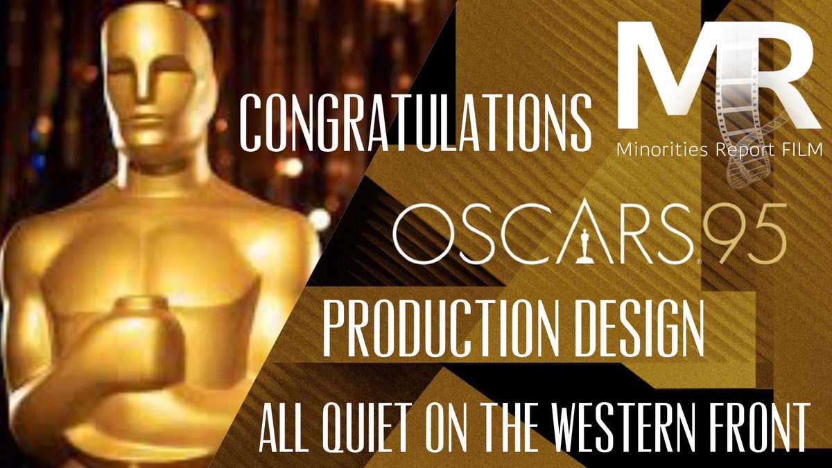 MReportPod's tweet image. Shoutouts and congratulations for the #Oscar  WIN

To #AllQuietOnTheWesternFront 

#Oscars  #FilmTwitter #MinoritiesReport