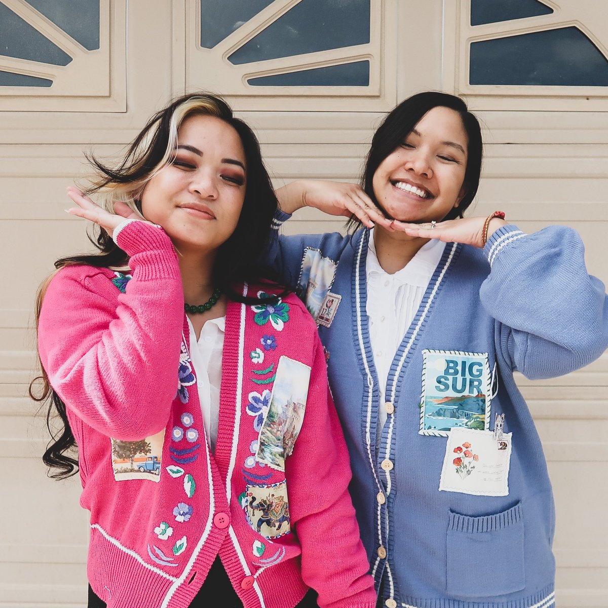 gneeners's tweet photo. Officially 13 days til we see @taylorswift13 at #VegasTSTheErasTour Night 2!! We decided to make 
✨POST CARDIGANS ✨ representing all the eras and our years with Taylor 🫶 We can’t wait to be w/ @taylornation13 and everyone again! 

#CountdownToTSTheErasTour 
#TSTheErasTour https://t.co/xv14vBLc4d