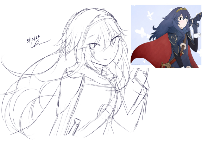 aoibirb's tweet photo. [ 2015 -> 2023 ]
im not coloring probably because im tired and i just wanted to see how different it looked almost 10 years later 🥹 https://t.co/lWyTKLNKNW