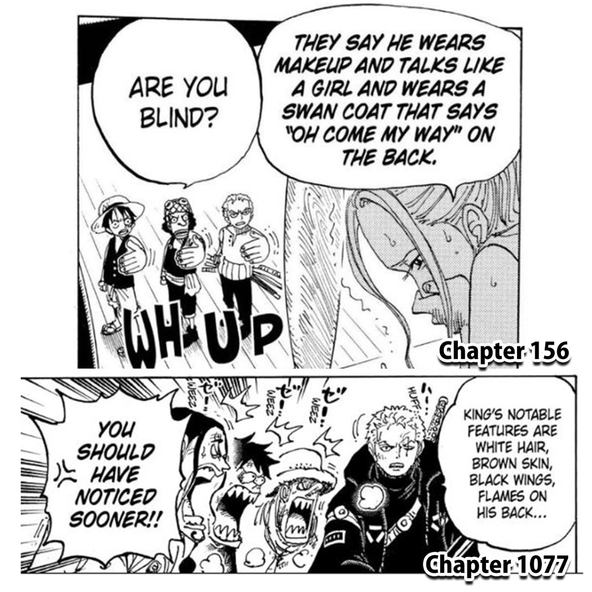 Chancil on Twitter "Another ZoroVivi Gag ONEPIECE1078"