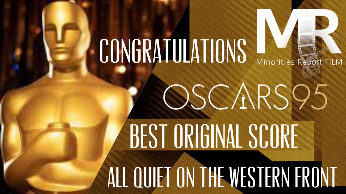 MReportPod's tweet image. Shoutouts and congratulations for the #Oscar   WIN

To #AllQuietOnTheWesternFront 

#Oscars   #FilmTwitter #MinoritiesReport