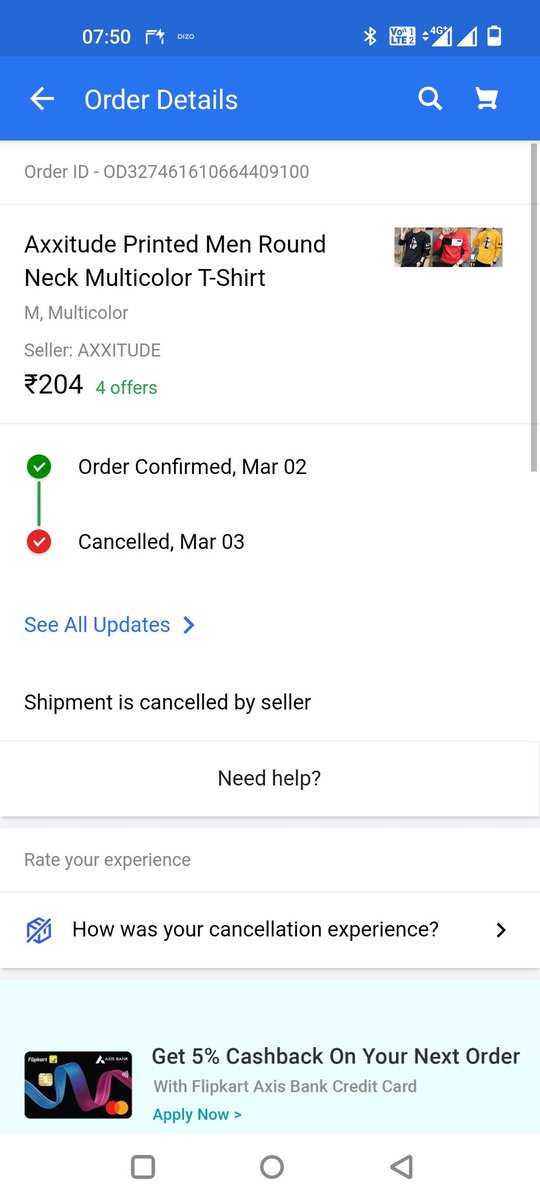 Ravin87942522's tweet photo. @flipkartsupport  how to cancel my order https://t.co/D2DDtd3dLM