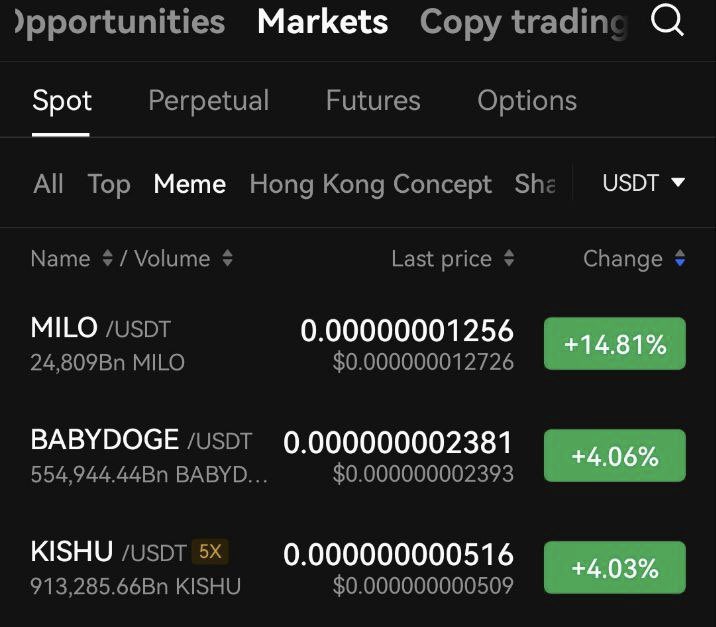 MiloInu's tweet photo. #MiloInu is the top trending meme token on @okx 🙌

Thank you to our amazing community! 

Pay attention to this space 👀📈 https://t.co/In0uAULIgQ