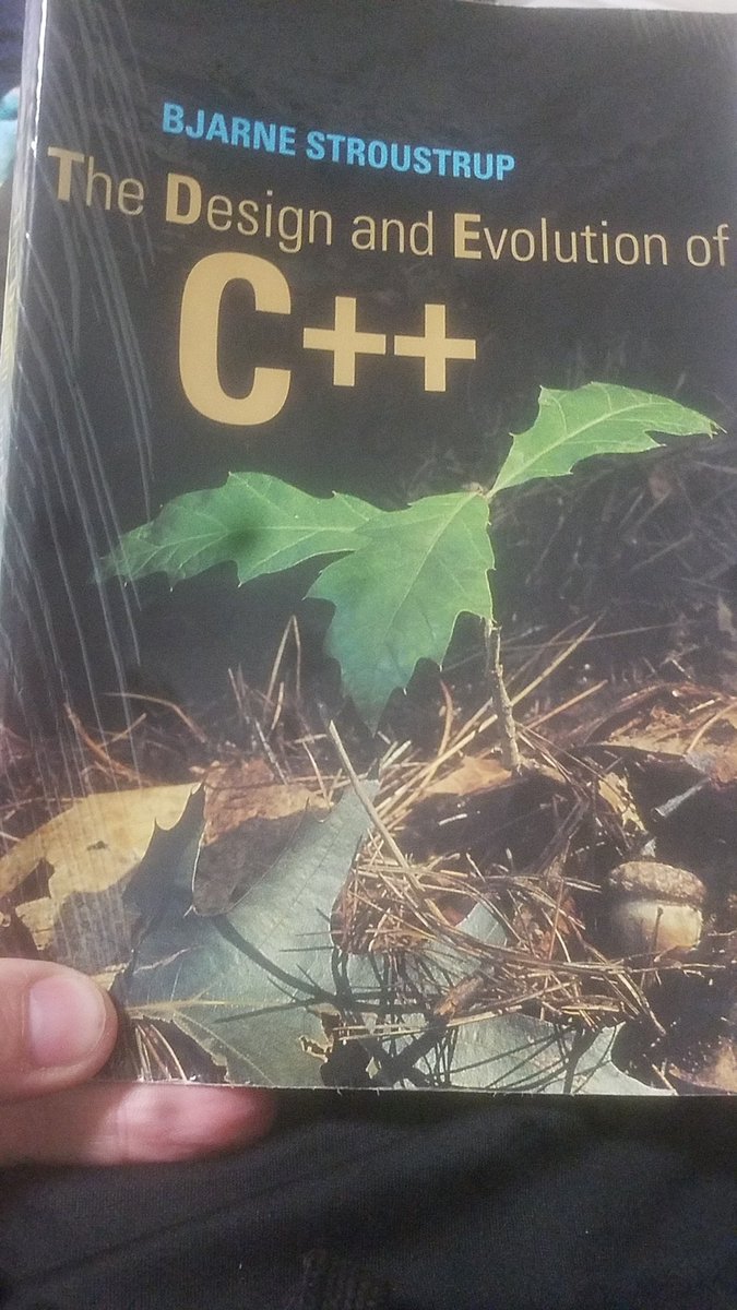 CardioLeo's tweet image. #willwritesandcodes #100DaysofCode #PromineoTech #Day46

Worked on #bash parameter expansion script for awhile

Read some #Stroustrup&apos;s Design &amp;amp; Evolution of #Cpp, then ended up doing a close reading of the last 30pg, on #namespaces.

His solution makes a lot of sense.