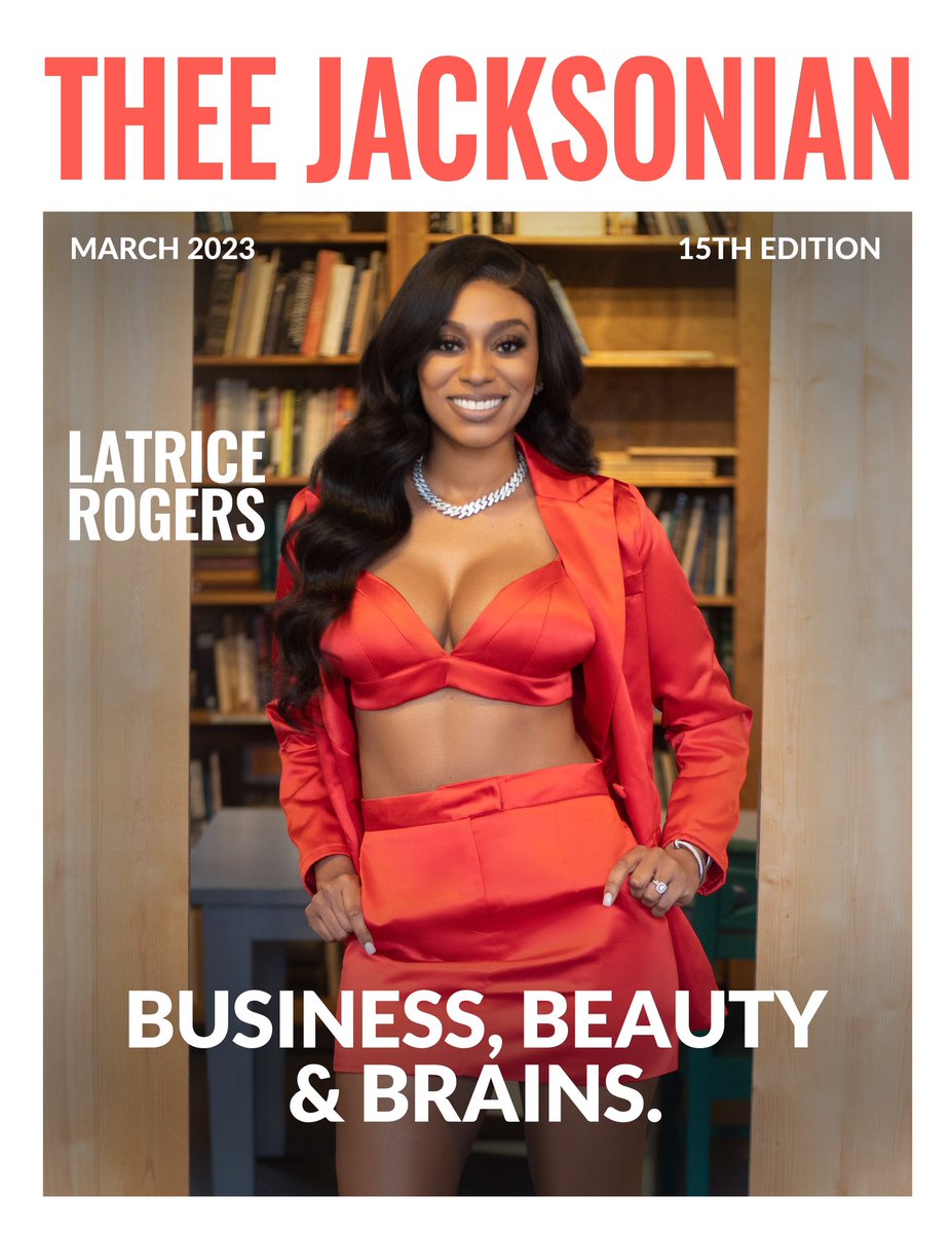 AllHailDorian's tweet photo. Today we dropped a new @JacksonianMedia magazine released today with multi millionaire and reality TV Star, Latrice Rogers. Y’all be sure to check it out https://t.co/Sq3BrwqTBN https://t.co/qlTBsuTlpA
