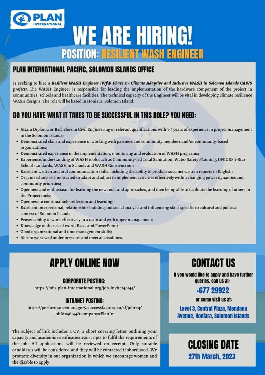 Plan International Pacific tweet media