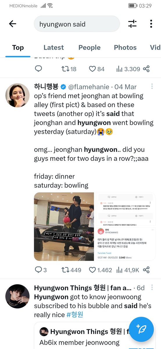 Bellamonbebe7's tweet photo. Friday dinner date and Saturday to bowling. 

Thats mean they meet for two days in a row 😭

#hyungwon #jeonghan #monteen https://t.co/LOQnskfkbe