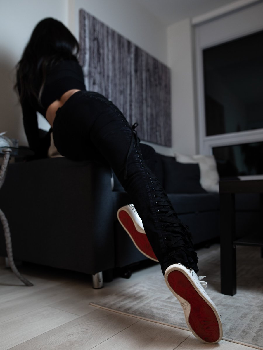GoddesssEmily's tweet photo. The best way for a sneaker-worshipping beta to live is underneath Me, gazing up upon My grimey sneakers.

Further sustenance isn't required, all you need for survival is the dirt off My shoes and My sadism. https://t.co/PKioEYsqn3