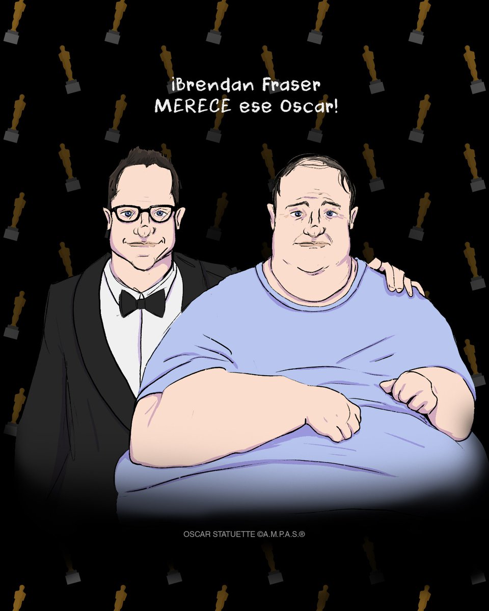 TNTLA's tweet photo. Quién más opina lo mismo? #Oscars #BrendanFraser https://t.co/yoSjUhEEF0