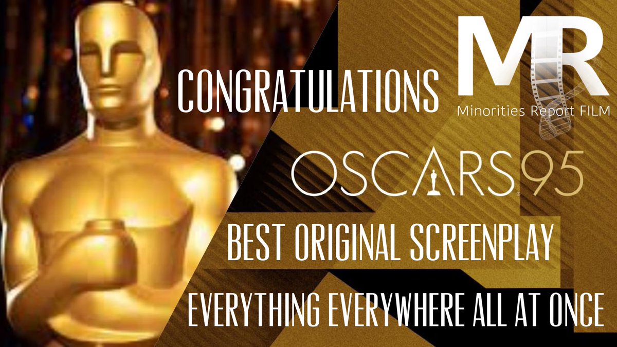 MReportPod's tweet image. Shoutouts and congratulations for the #Oscar   WIN

To #EverythingEverywhereAllAtOnce 

#Oscars   #FilmTwitter #MinoritiesReport
