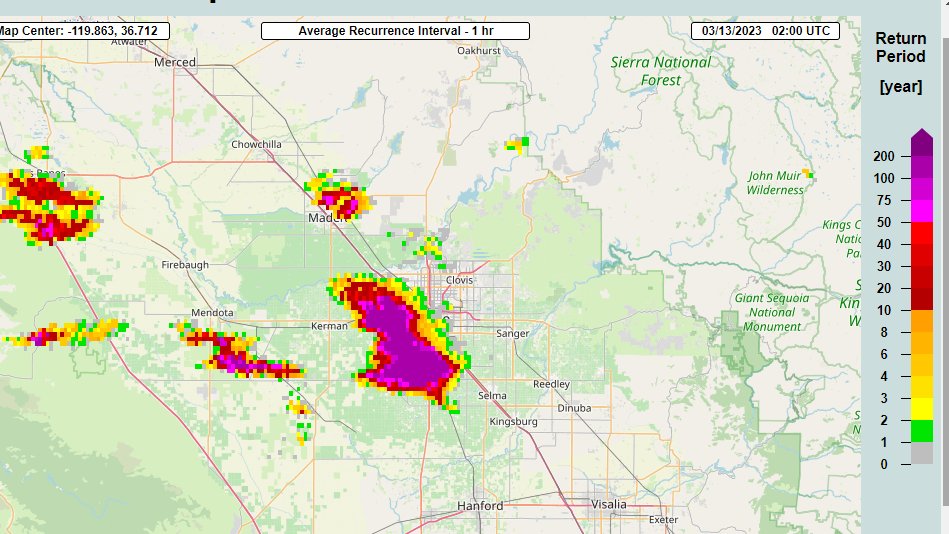 Craig Ceecee on Twitter "For the Fresno area, this is easily a *once
