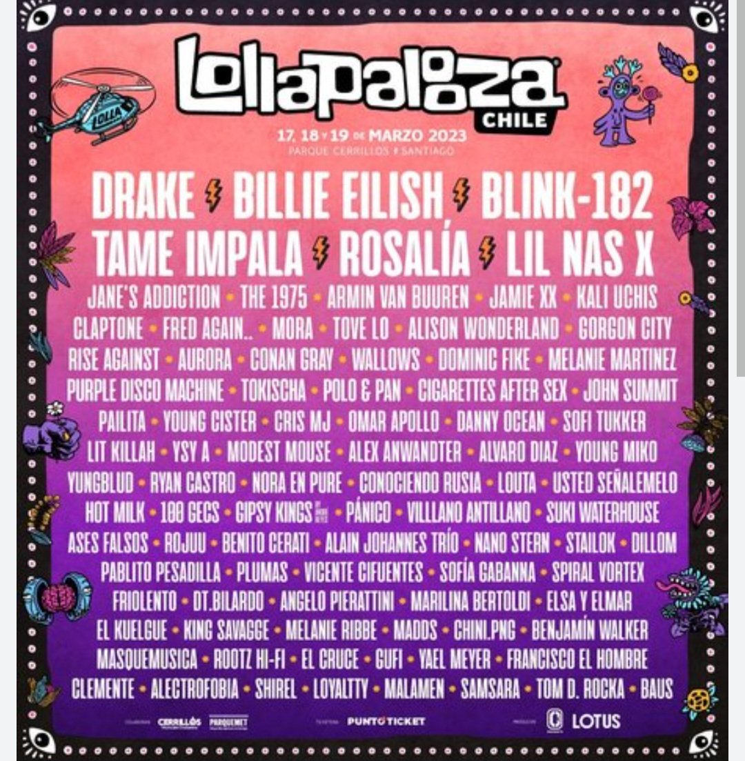 Jennytafer's tweet photo. Vendo 2 Entradas a Lollapalooza Chile 2023. Pase para los 3 días (17, 18 y 19 marzo) a $200.000 cada una.

Tengo las pulseras validadas, entrego en lugar a convenir.  Si necesitas más información la envío para seguridad de ambos 

#lollapaloozachile2023 #LollaCL2023 #entradas https://t.co/geGBHVpS1j