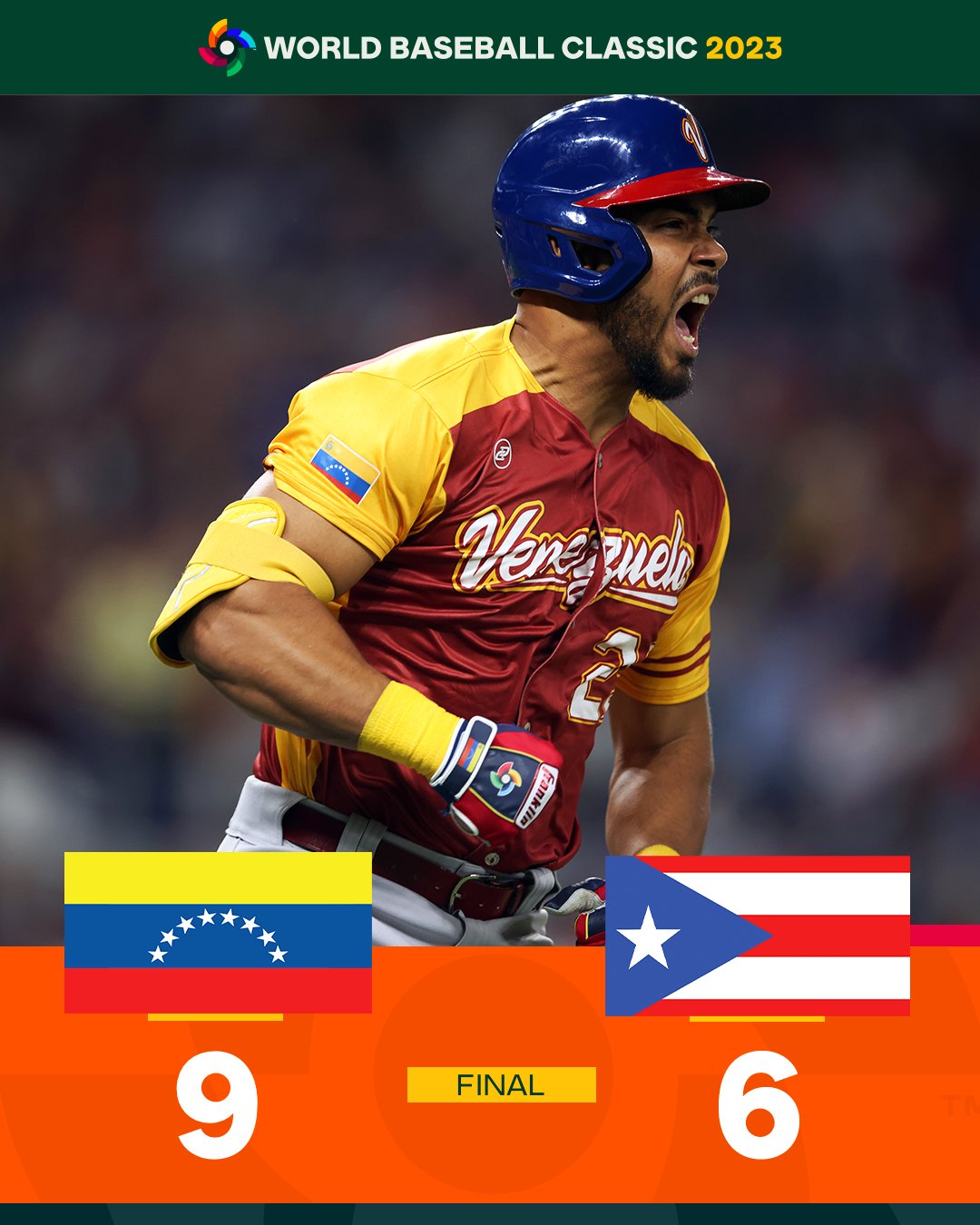 World Baseball Classic on X: Venezuela improves to 2-0 with a W over  Puerto Rico! #WorldBaseballClassic  / X