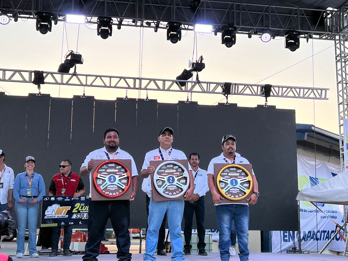 MagazzineTransp's tweet photo. En la categoría #SleeperCab, los ganadores del #MTNoreste Allende 2023 fueron:
1.- Alfonso Sillas de Auto Express El Charqueño
2.- Víctor Hugo Barrientos de ALA.
3.- Ricardo Zamarripa e Auto Express El Charqueño. #ElValorDelTransporte #SomosGrandes
#MAGAZZINEDELTRANSPORTE https://t.co/u4ErlWSoiE