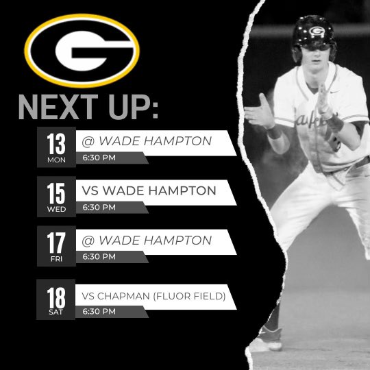 Greer High School Baseball tweet media