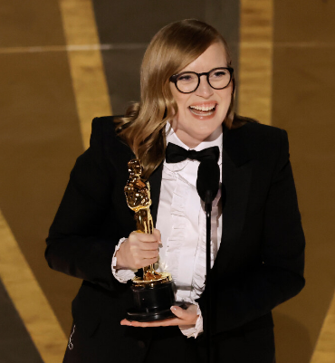 OK Canadians, how many of you were just grinning madly along with me when <a href="/realsarahpolley/">@realSarahPolley (she/her)</a> won for best adapted screenplay for #WomenTalking?