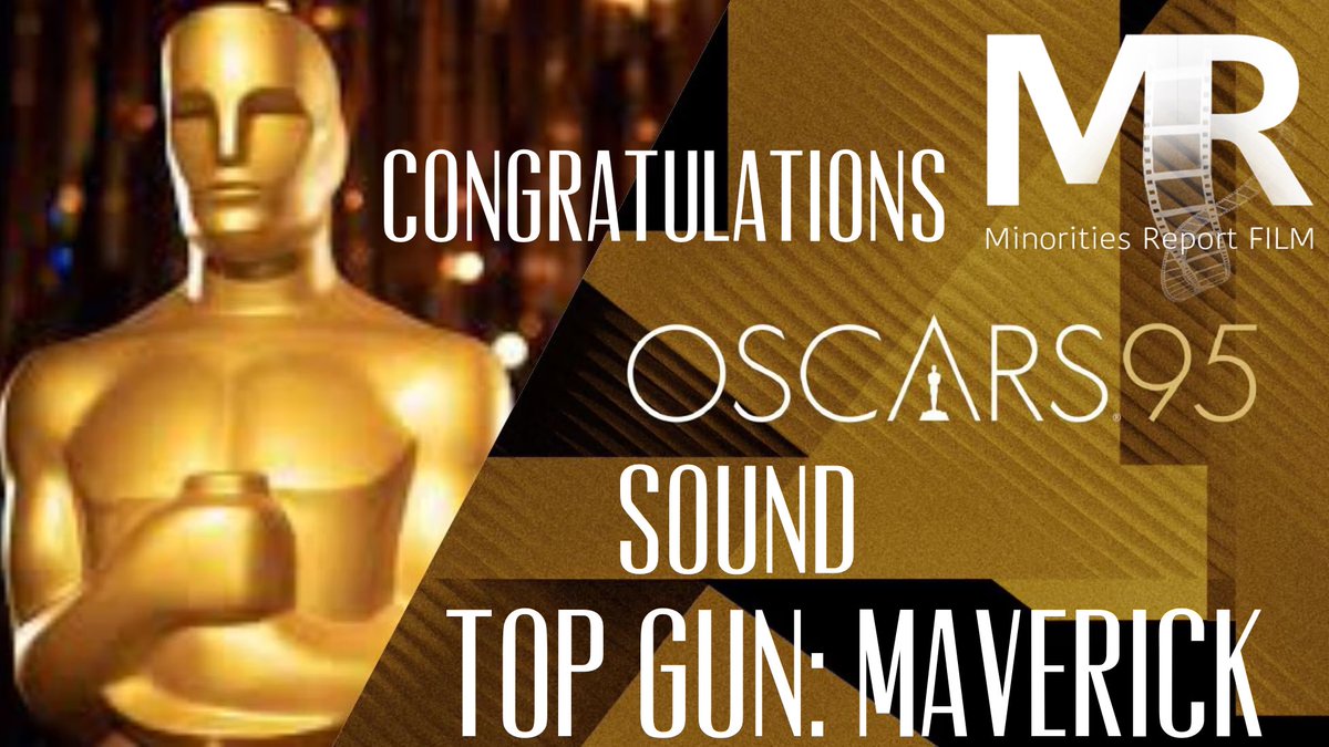 MReportPod's tweet image. Shoutouts and congratulations for the #Oscar   WIN

To #TopGunMaverick 

#Oscars   #FilmTwitter #MinoritiesReport