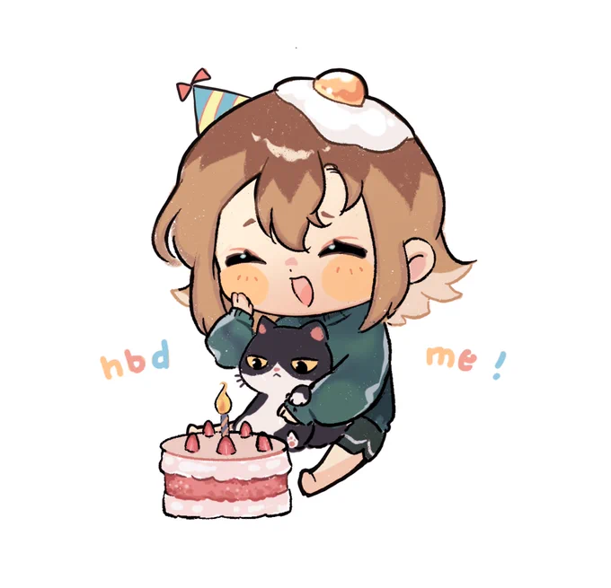 it's my birthday today thank u everyone for sticking with me it's crazy to think how long i've been an artist online and i'm grateful everyday  i promise i have alot of fun things planned this year- pls look forward to it! 