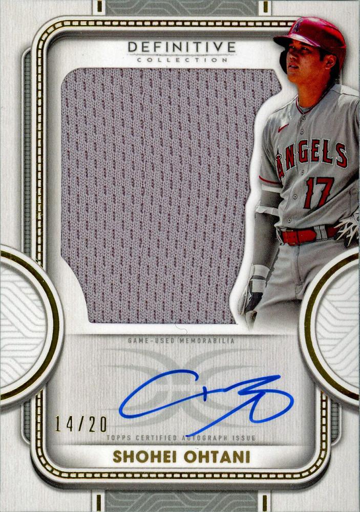 MintHeadquarter's tweet photo. 【Recommended Trading Card】
MINT BASE店 / 2022 #ToppsDefinitiveCollection Base Autograph Relic Collection /#ARC-SO #ShoheiOhtani Los Angeles #Angels【14/20】(#大谷翔平 #直筆サイン入り カード:20枚限定)
https://t.co/zm7VEne8AL
#エンゼルス #MLB #侍ジャパン #WorldBaseballClassic https://t.co/ielrX9bvNf