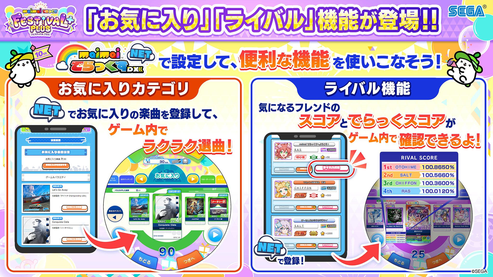 maimai でらっくす公式 on X: 