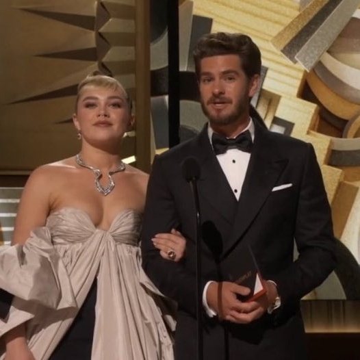 Más imágenes de Andrew Garfield y Florence Pugh en los #Oscars #Oscars95 #Oscars2023 #MCU #Marvel #MarvelStudios #Disney