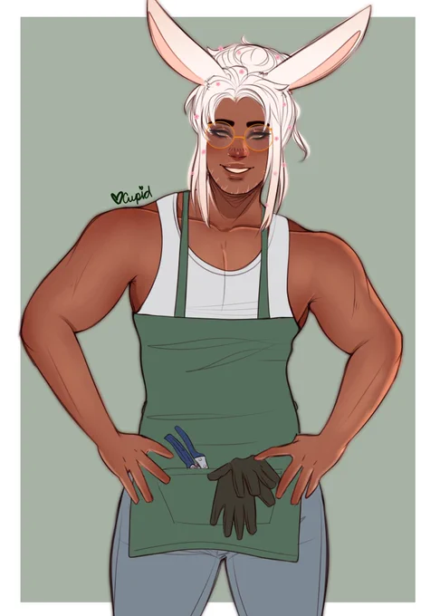 forgot how hot I made Cèlesse's dad 