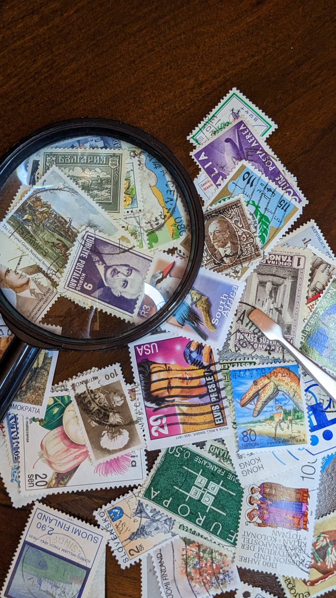 After a long break, I'm hoping to get back to some story telling. I've learned so much this week already! #philately