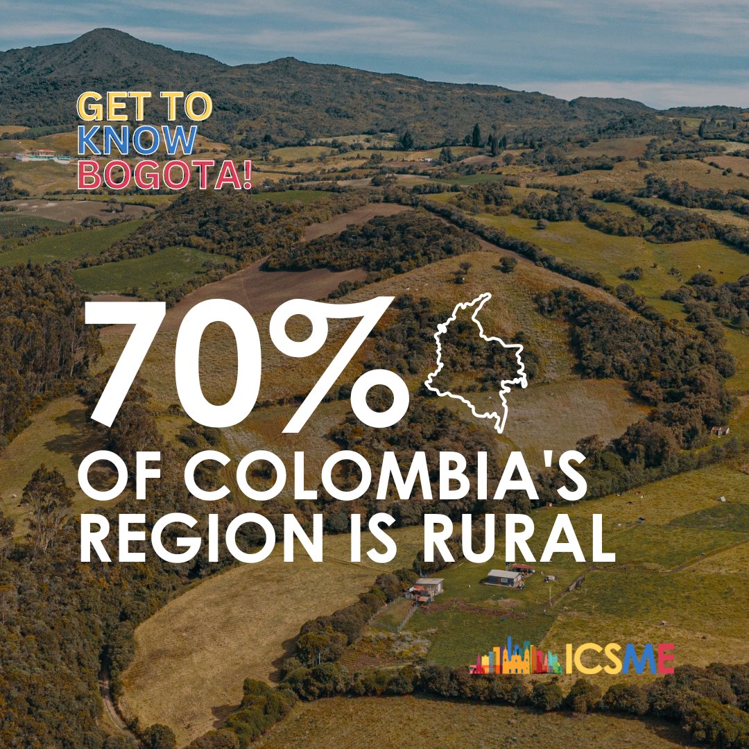 Did you know that Bogota is the capital of one of the most biodiverse countries in the world ?

Colombia is one of the most biodiverse countries. It has more than 1800 species of birds (#1 Worldwide) and around 10% of the earth´s plant species.

#SeeYouInBogota #ICSME2023