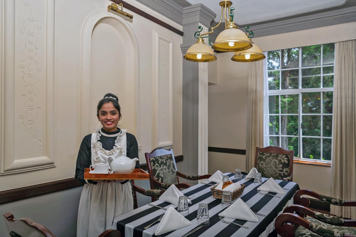 Grand_Hotel1's tweet photo. Relax, everything is taken care of your home away from home.

#grandstyle #thegrandhotel #grandhotelnuwaraeliya #Butler #butlerservice #housekeeping #heritagehotel #Nuwaraeliya #SriLanka #colombo #HeritageHotelClassification #colonialhotel #housekeepingteam #holidays2023 #holiday https://t.co/8K47qeXqtL