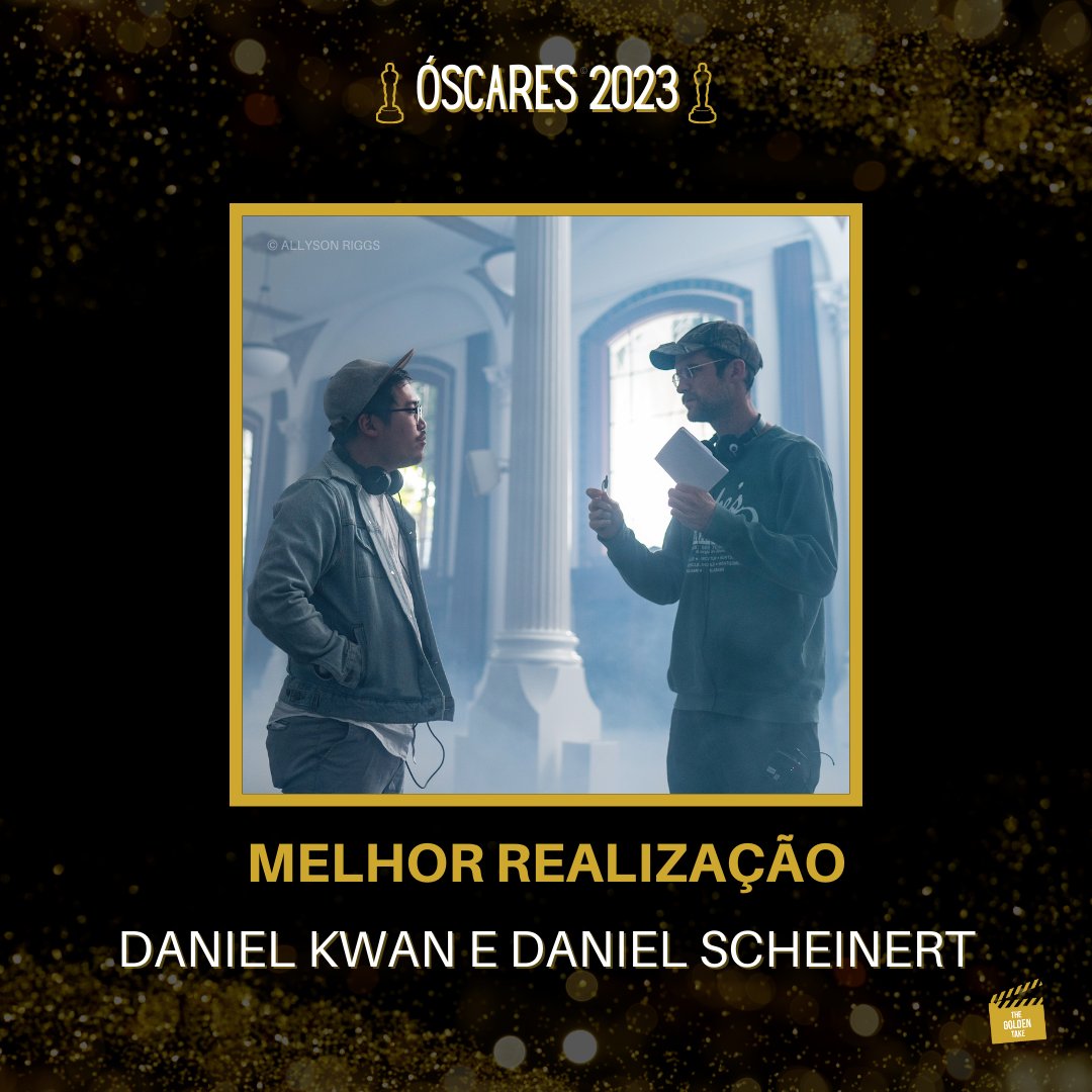 Eles realmente estão em todo o lado! Everything Everywhere All at Once leva mais um Óscar para casa, desta vez de Melhor Realização com Daniel Kwan e Daniel Scheinert! 🤩#óscares2023