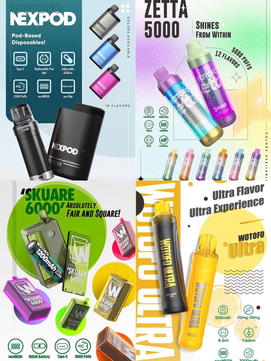 Wotofo vape tweet media
