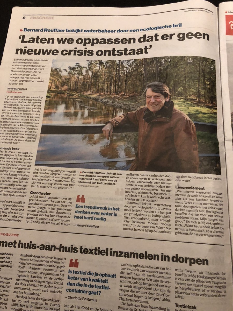 Inderdaad geen nieuwe erbij, eerst de huidige oplossen